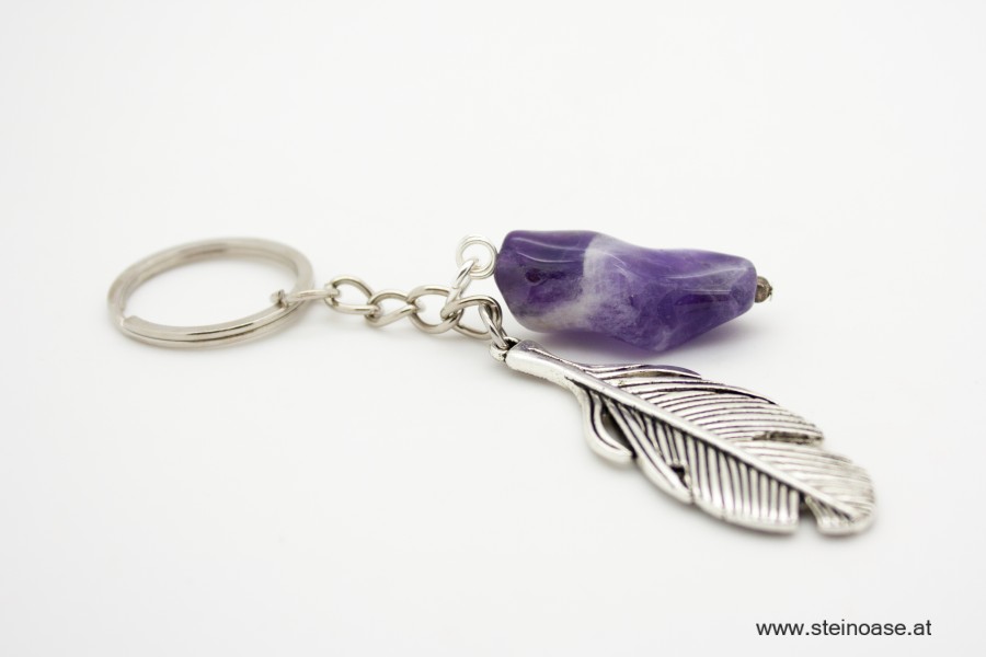 Schlüssenanhänger Amethyst